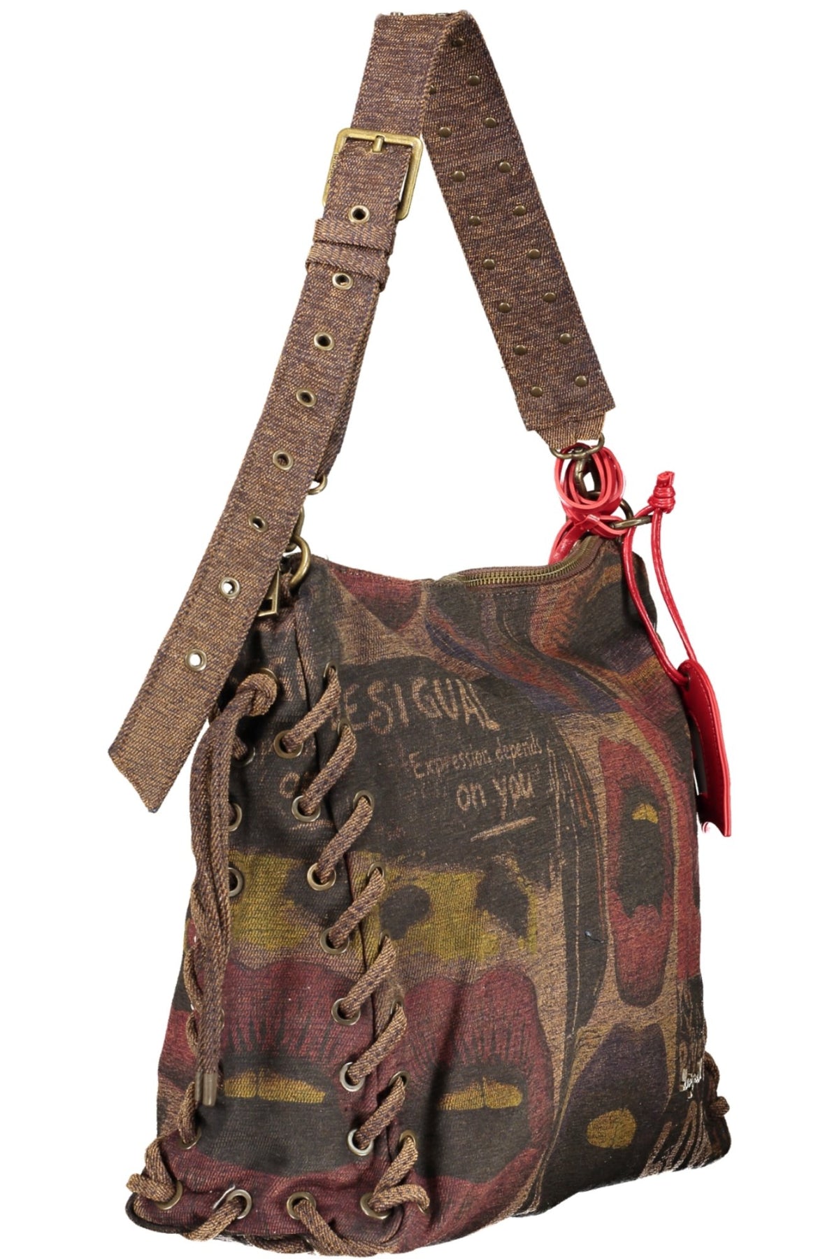 DESIGUAL BORSA DONNA MARRONE