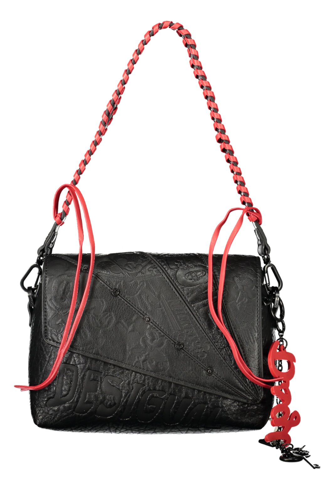 DESIGUAL BORSA DONNA NERO
