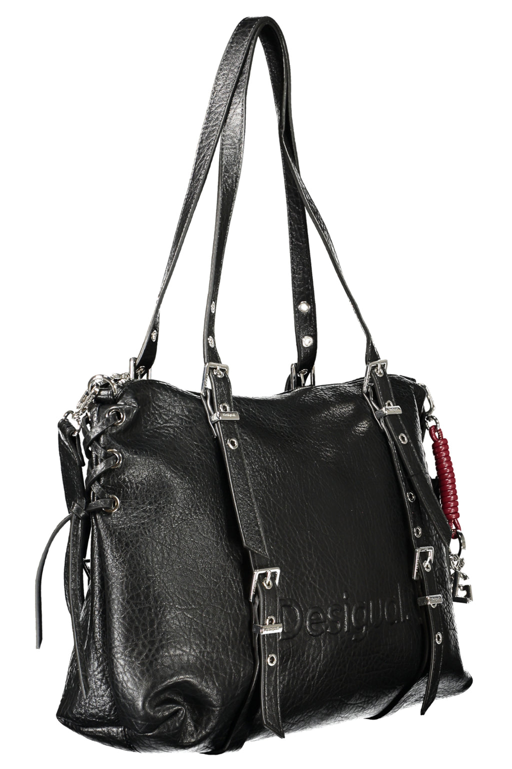 DESIGUAL BORSA DONNA NERO