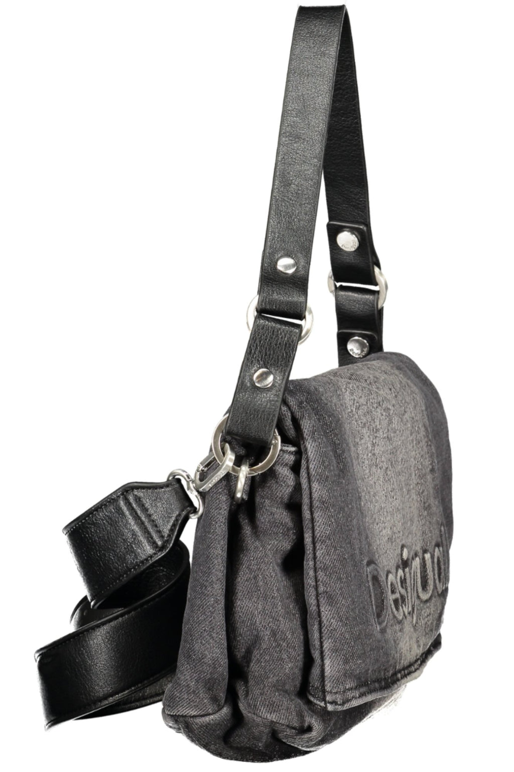 DESIGUAL BORSA DONNA NERO