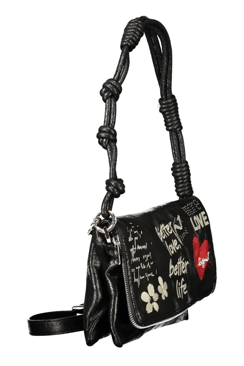 DESIGUAL BORSA DONNA NERO