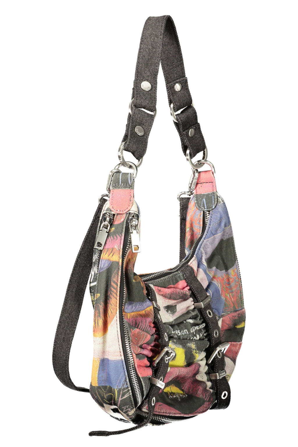 DESIGUAL BORSA DONNA NERO
