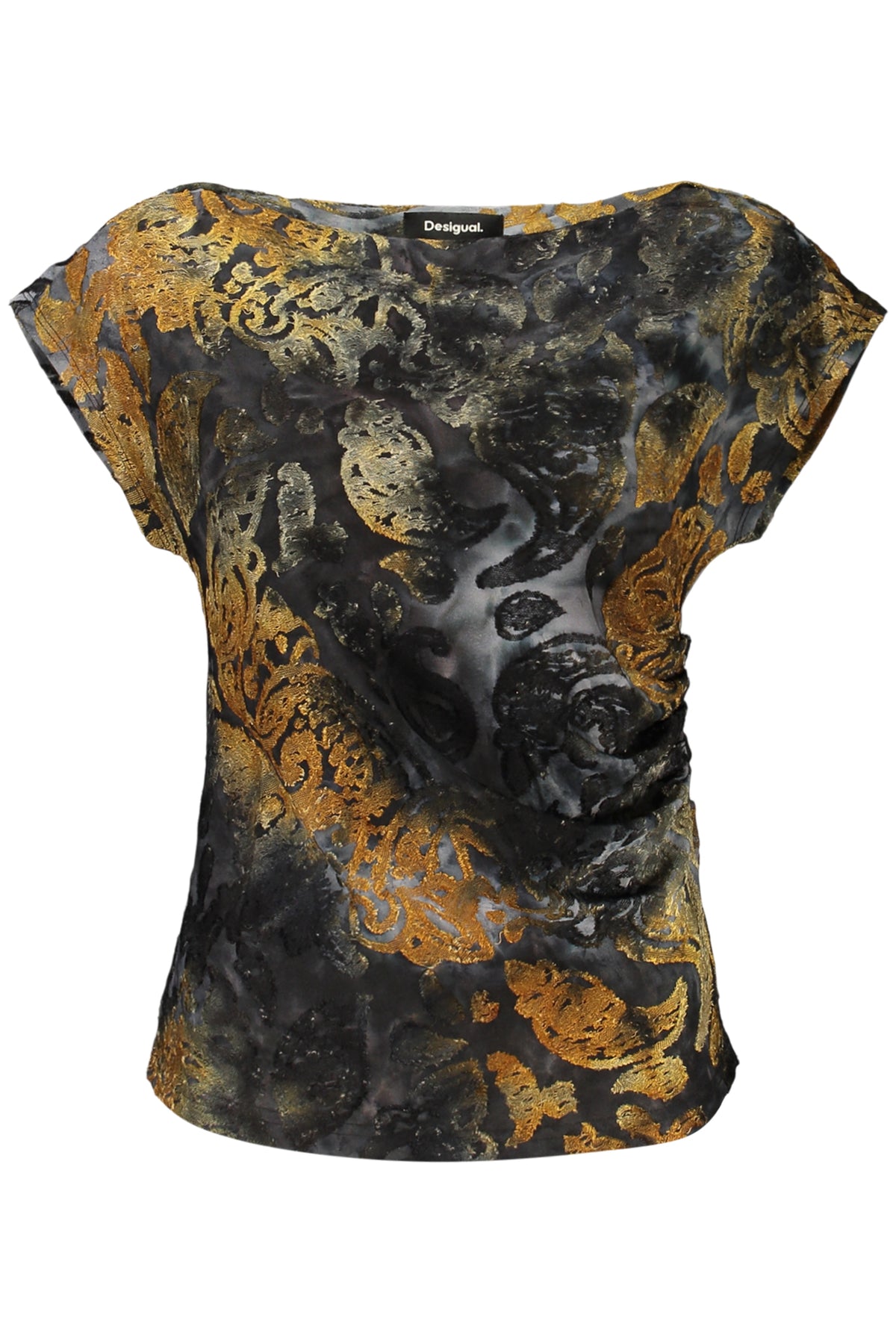 DESIGUAL CANOTTA DONNA BLU