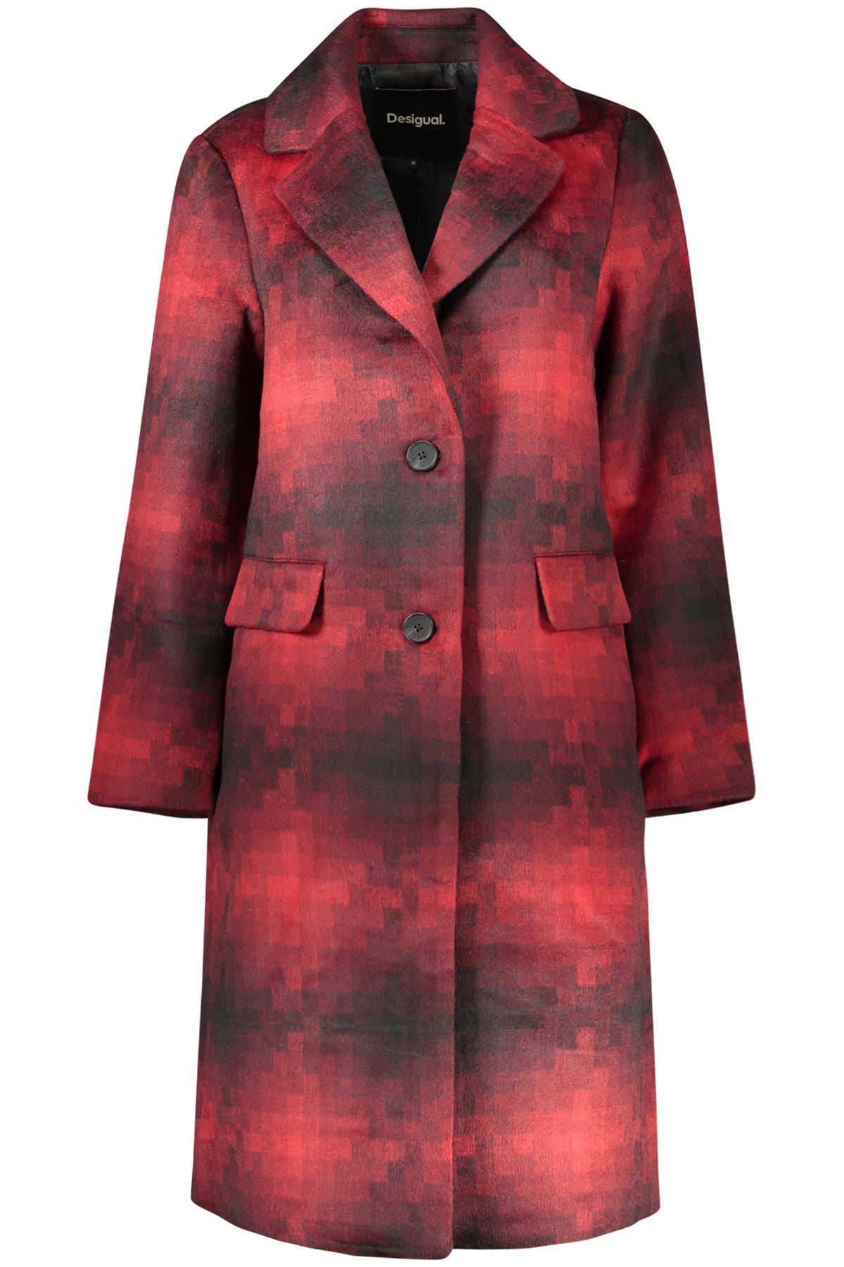 DESIGUAL CAPPOTTO DONNA ROSSO