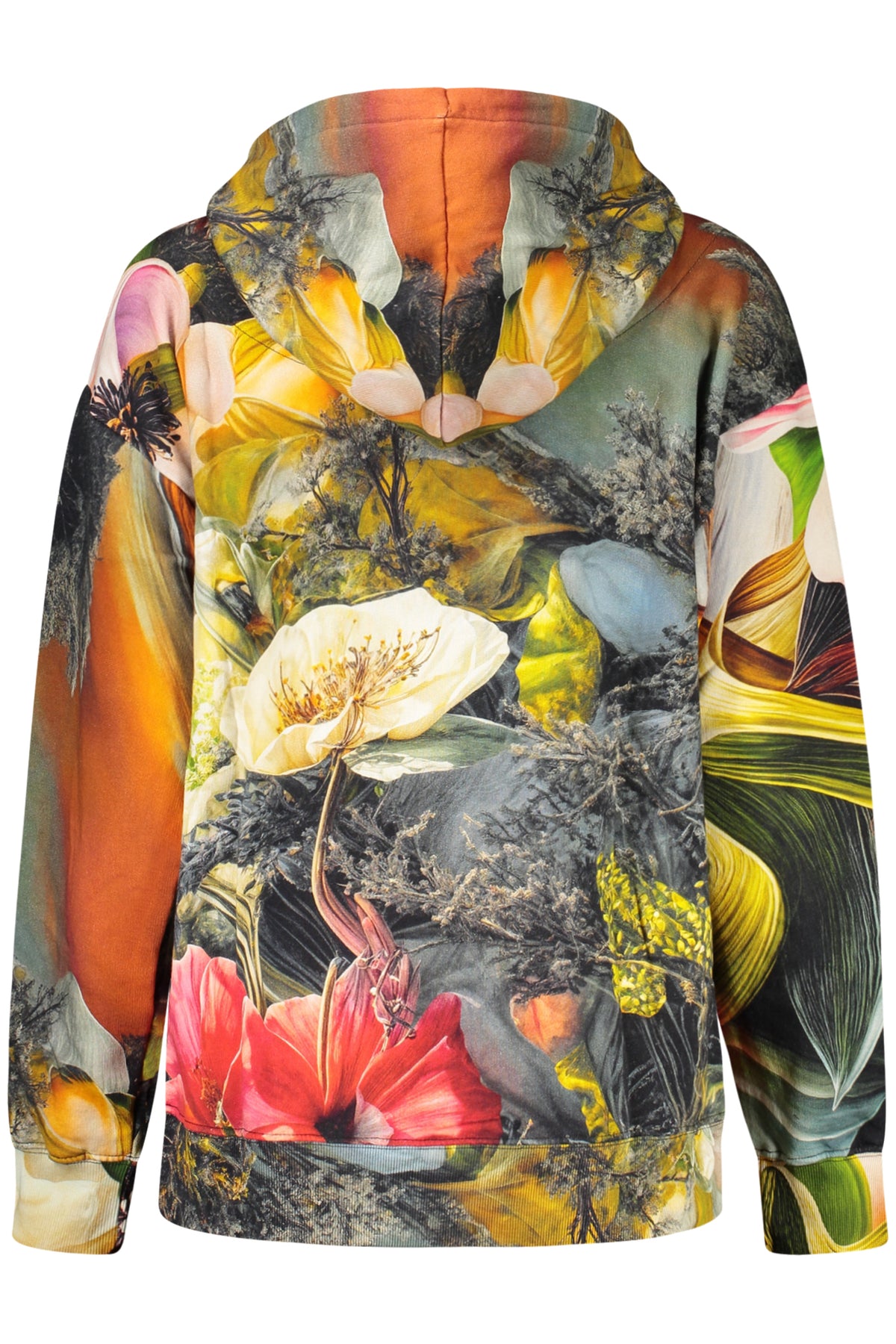 DESIGUAL FELPA CON ZIP DONNA GRIGIO
