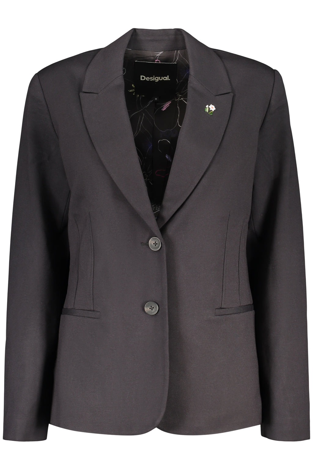 DESIGUAL GIACCA CLASSICA DONNA NERO