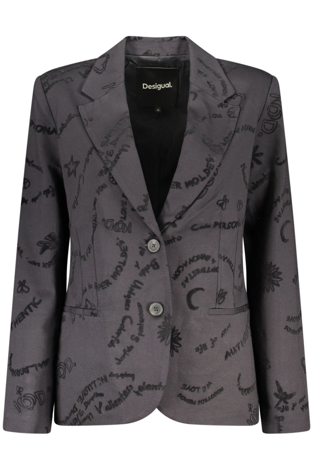 DESIGUAL GIACCA CLASSICA DONNA NERO