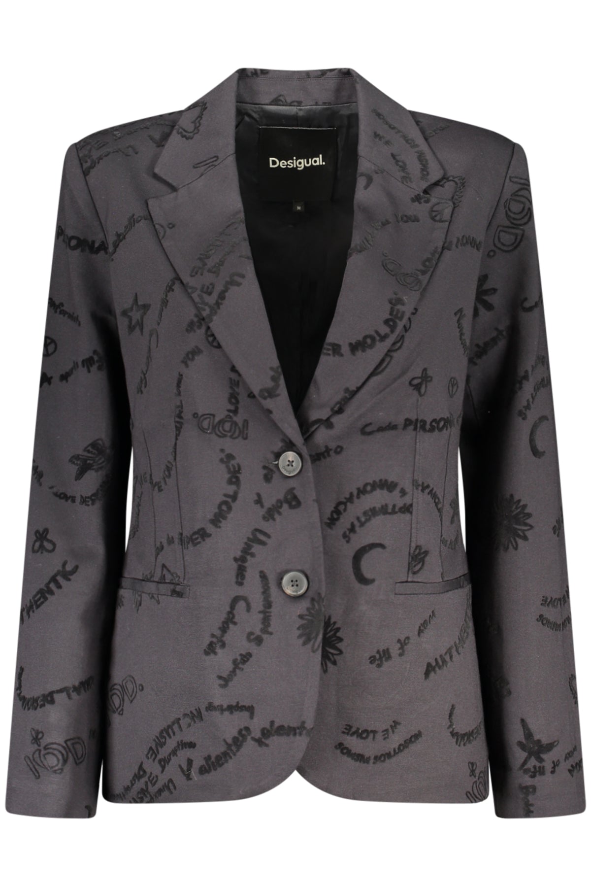 DESIGUAL GIACCA CLASSICA DONNA NERO