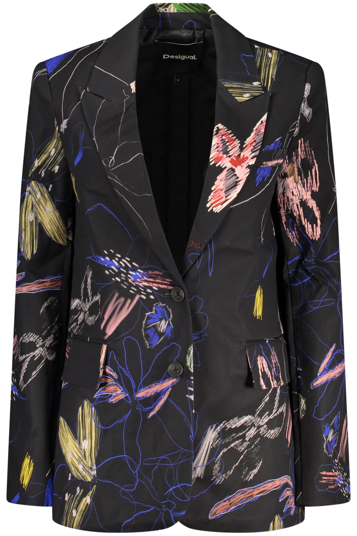 DESIGUAL GIACCA CLASSICA DONNA NERO