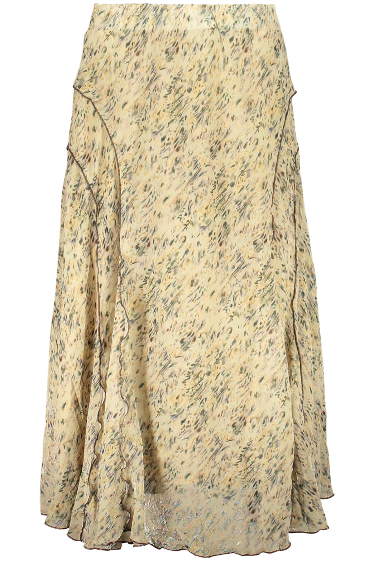 DESIGUAL GONNA LUNGA DONNA BEIGE