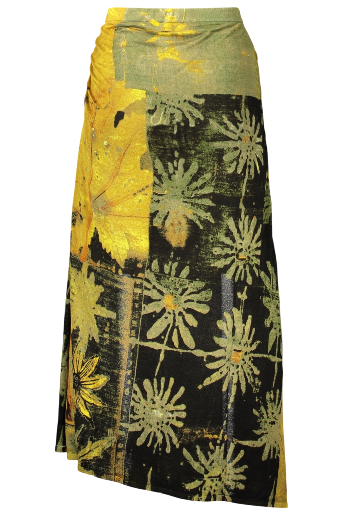 DESIGUAL GONNA LUNGA DONNA VERDE
