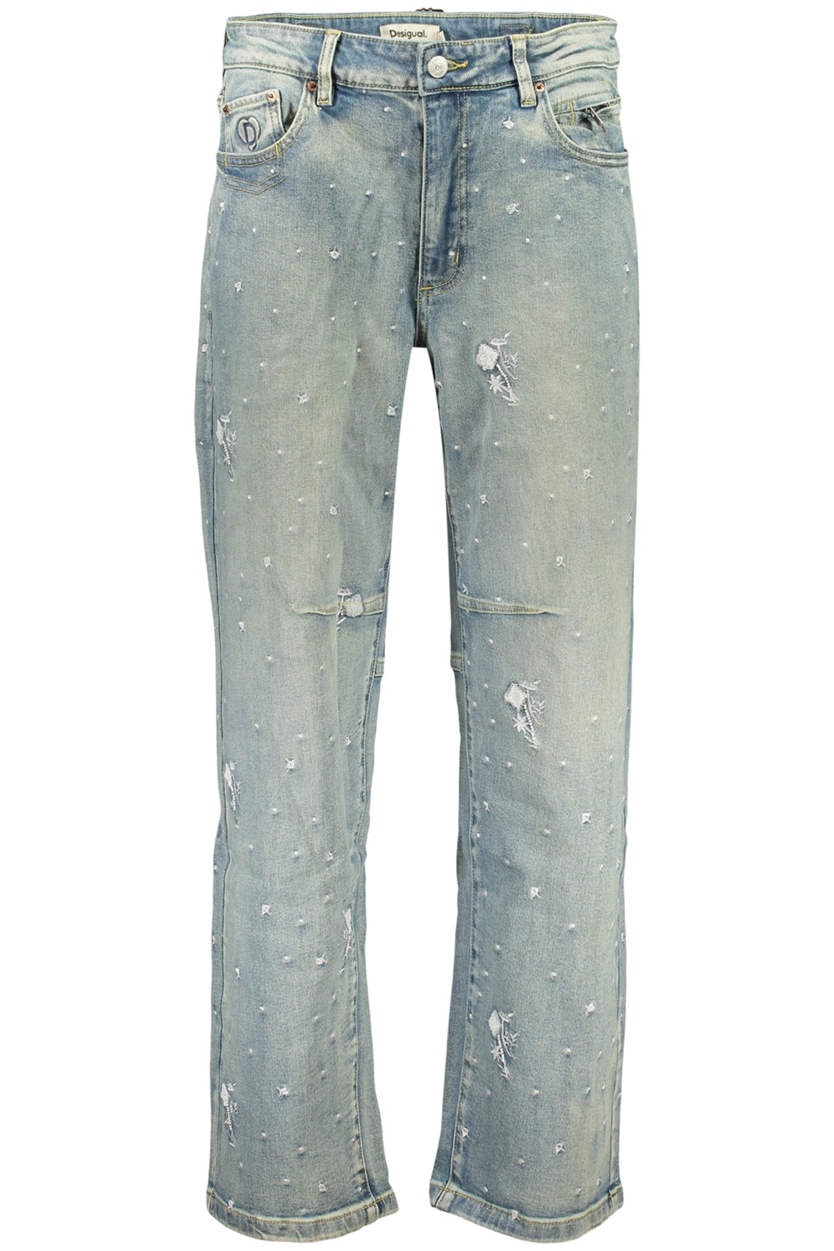 DESIGUAL JEANS DENIM DONNA AZZURRO