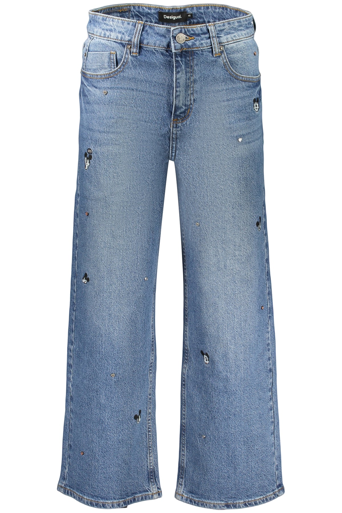 DESIGUAL JEANS DENIM DONNA BLU