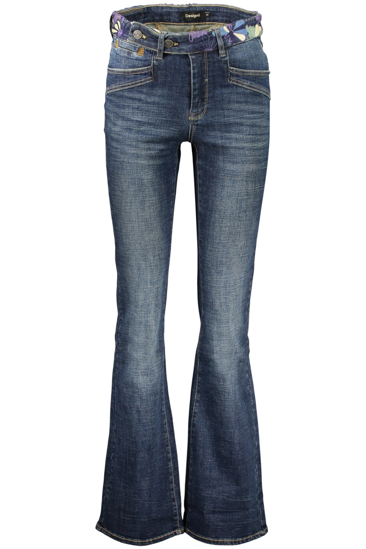 DESIGUAL JEANS DENIM DONNA BLU
