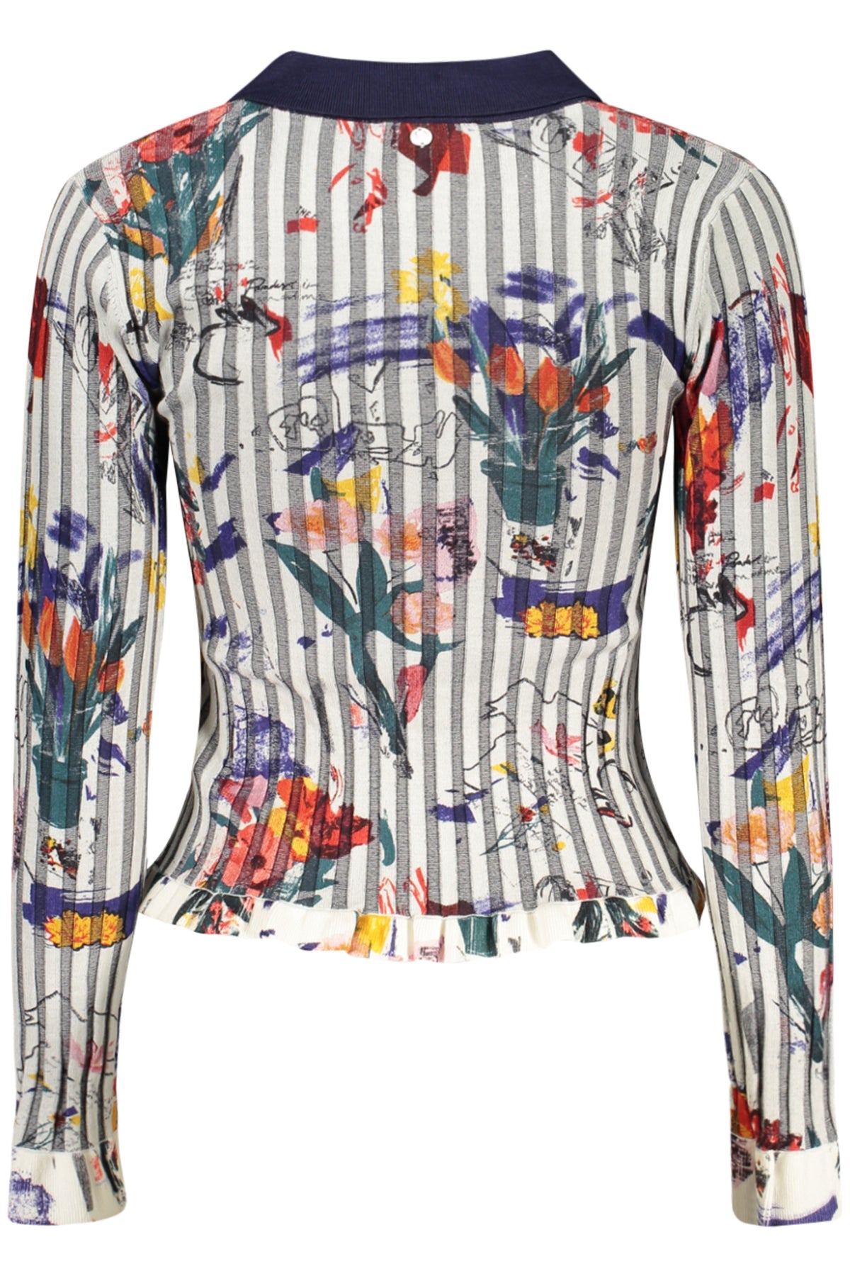 DESIGUAL MAGLIA DONNA BIANCO