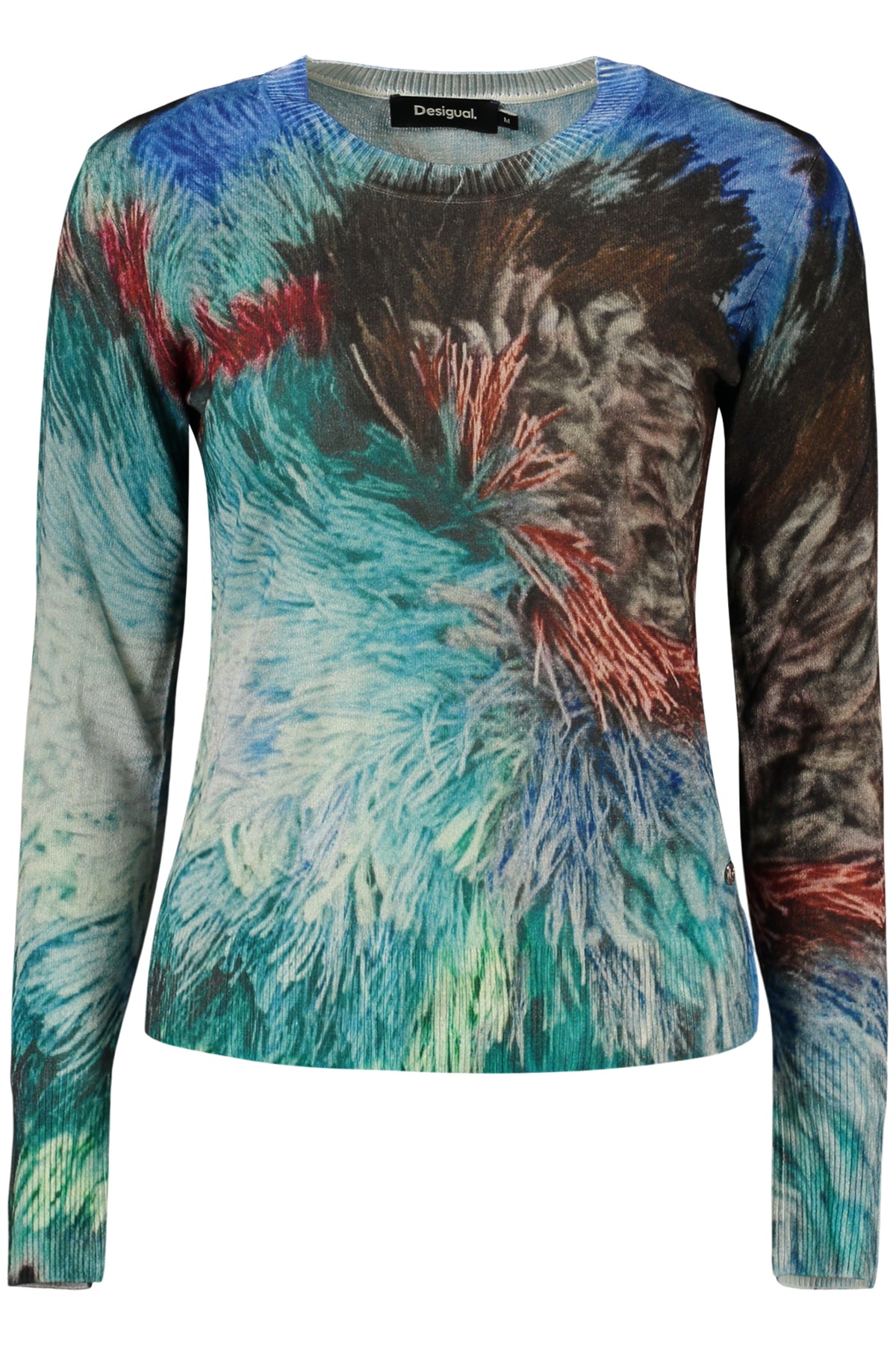 DESIGUAL MAGLIA DONNA BLU