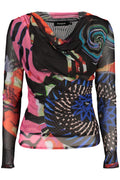 DESIGUAL MAGLIA DONNA NERO