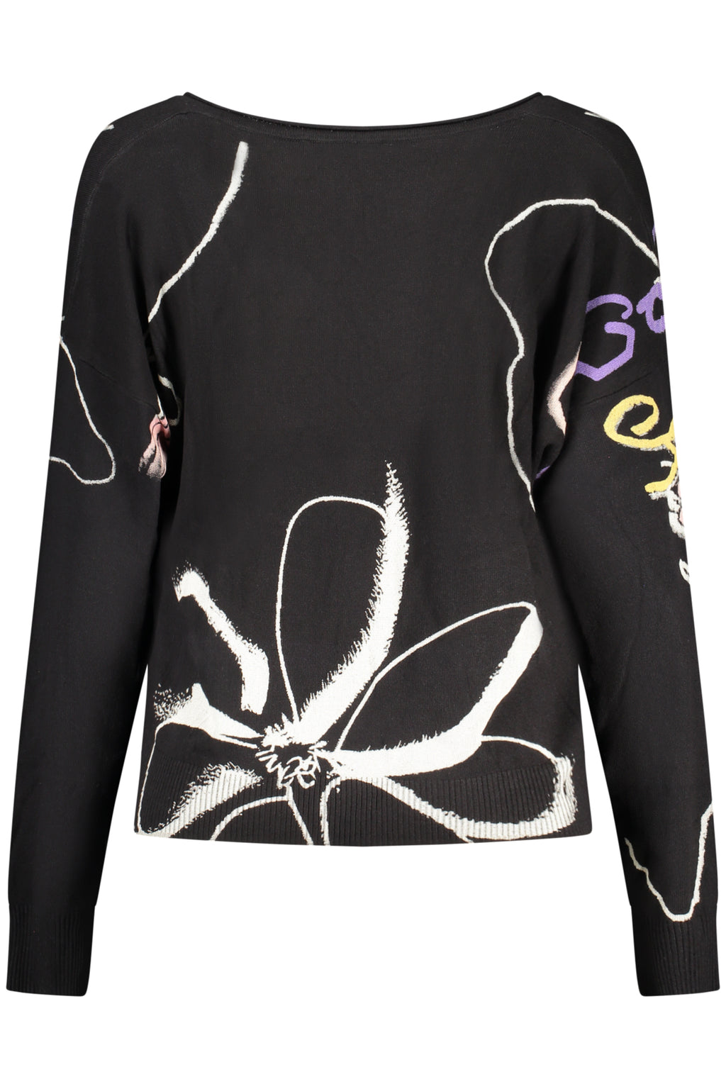 DESIGUAL MAGLIA DONNA NERO
