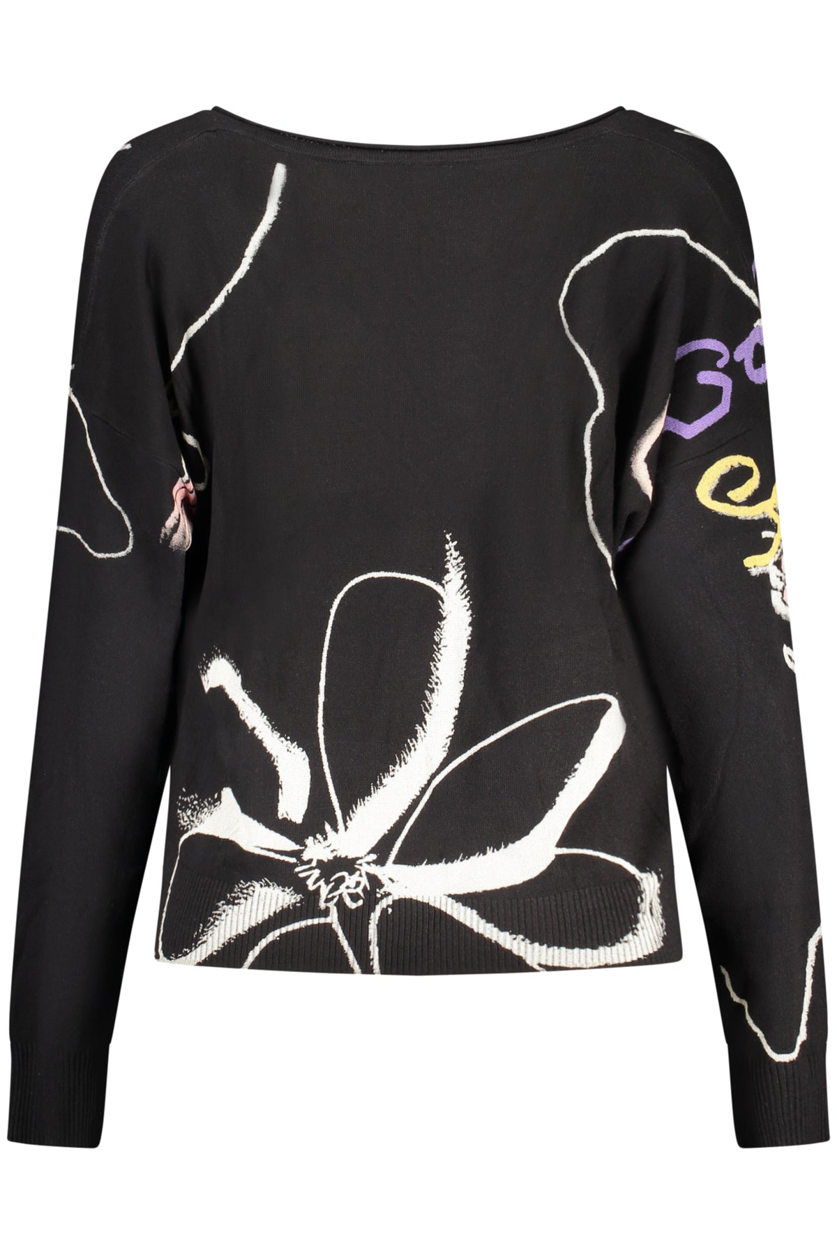 DESIGUAL MAGLIA DONNA NERO