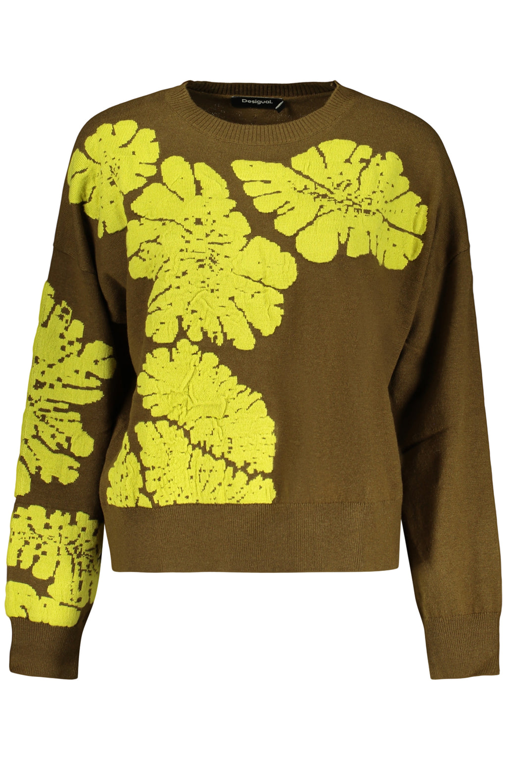 DESIGUAL MAGLIA DONNA VERDE