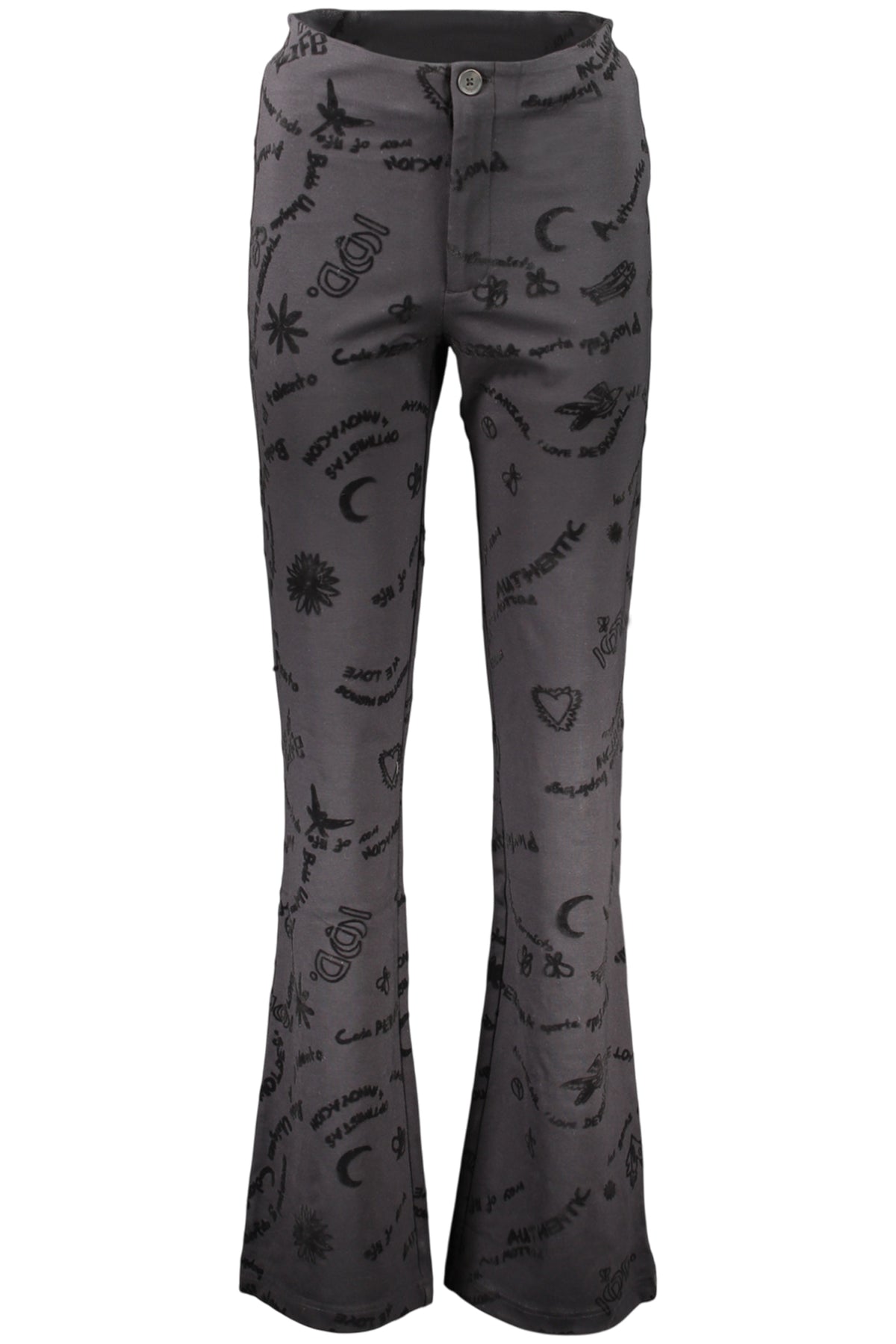 DESIGUAL PANTALONE DONNA NERO