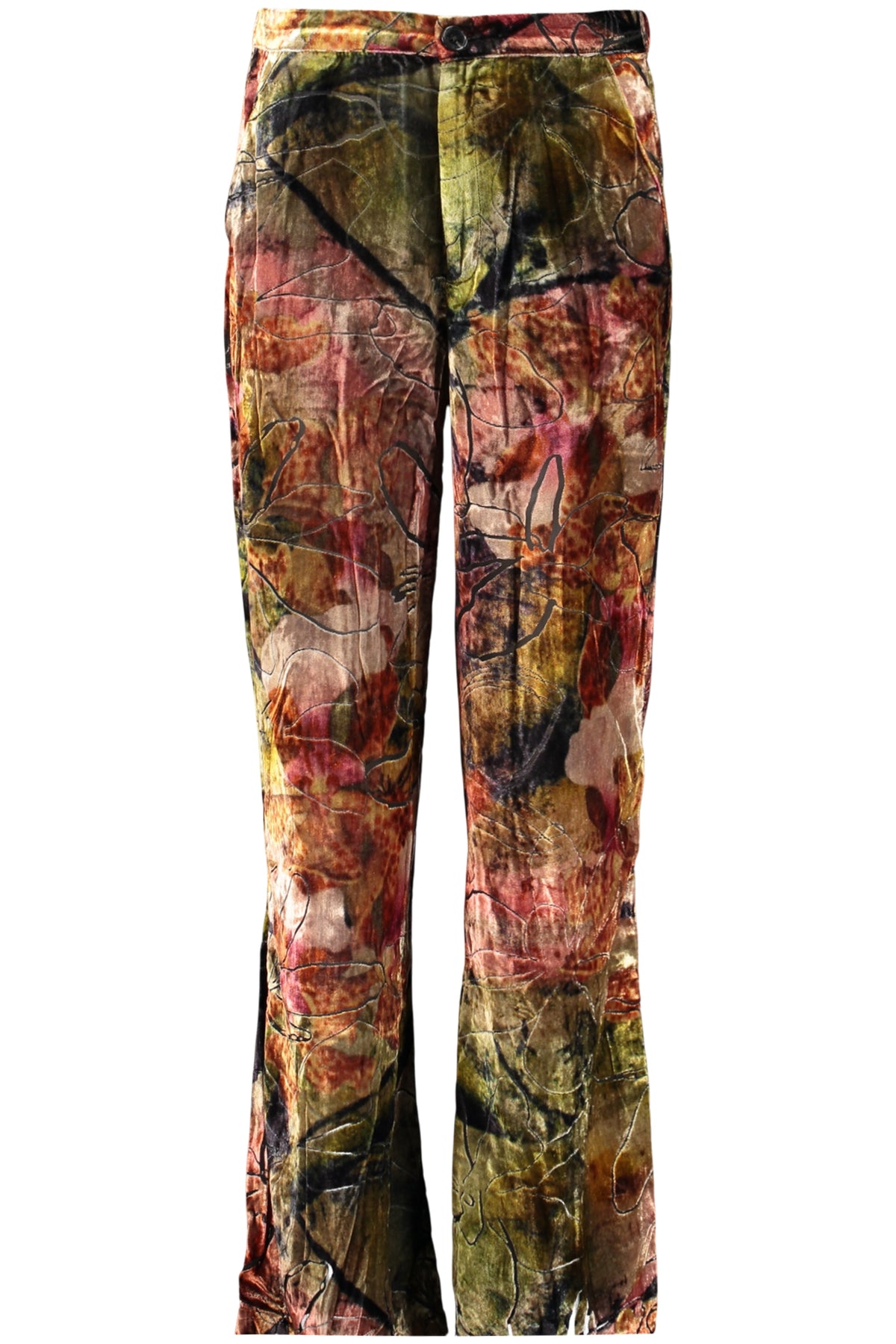 DESIGUAL PANTALONE DONNA VERDE