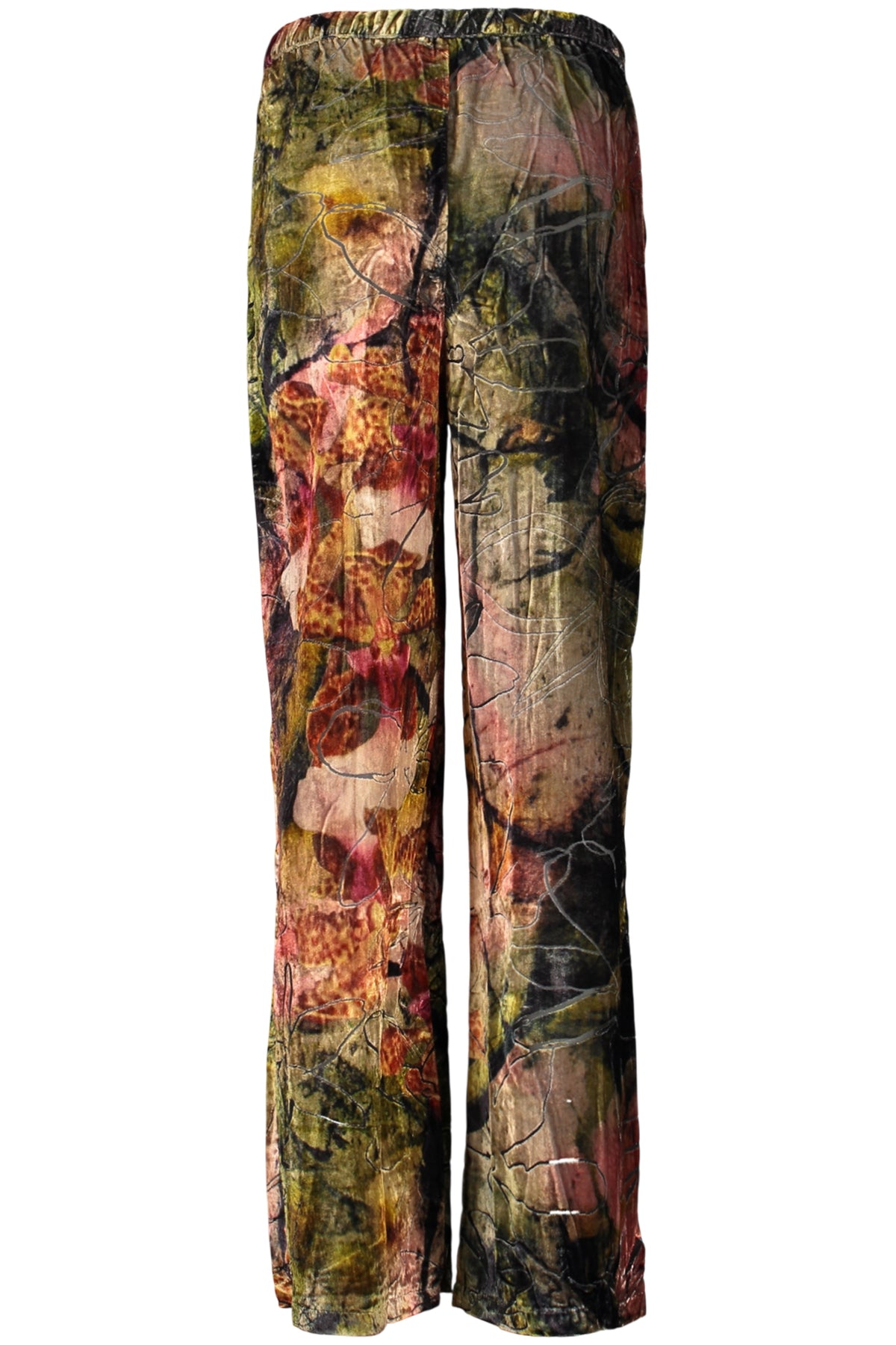 DESIGUAL PANTALONE DONNA VERDE