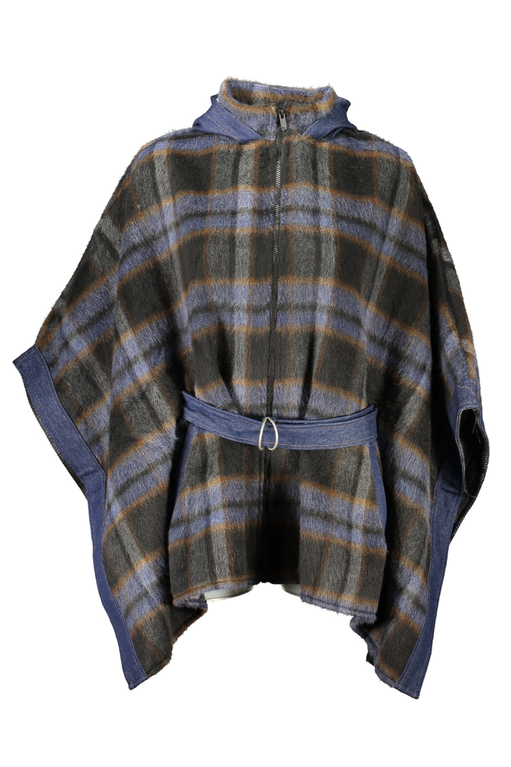 DESIGUAL PONCHO DONNA BLU
