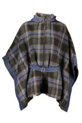 DESIGUAL PONCHO DONNA BLU