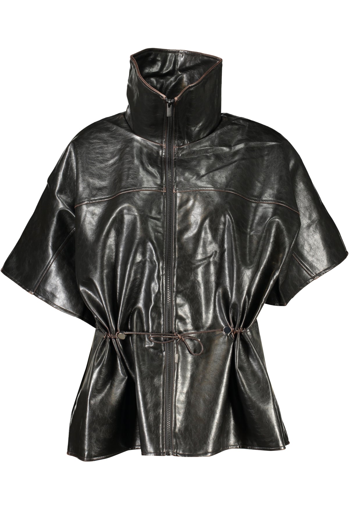 DESIGUAL PONCHO DONNA NERO