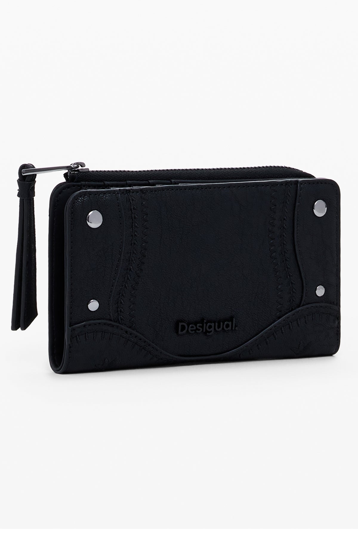 DESIGUAL PORTAFOGLIO DONNA NERO