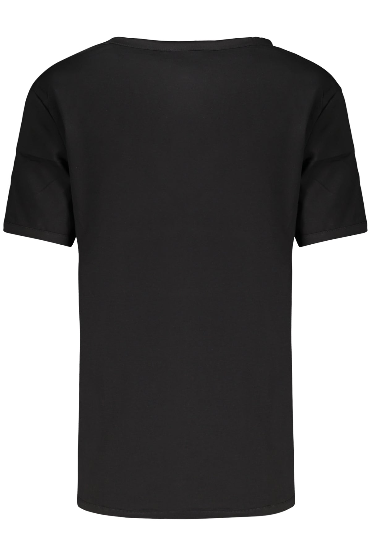 DESIGUAL T-SHIRT MANICHE CORTE DONNA NERO