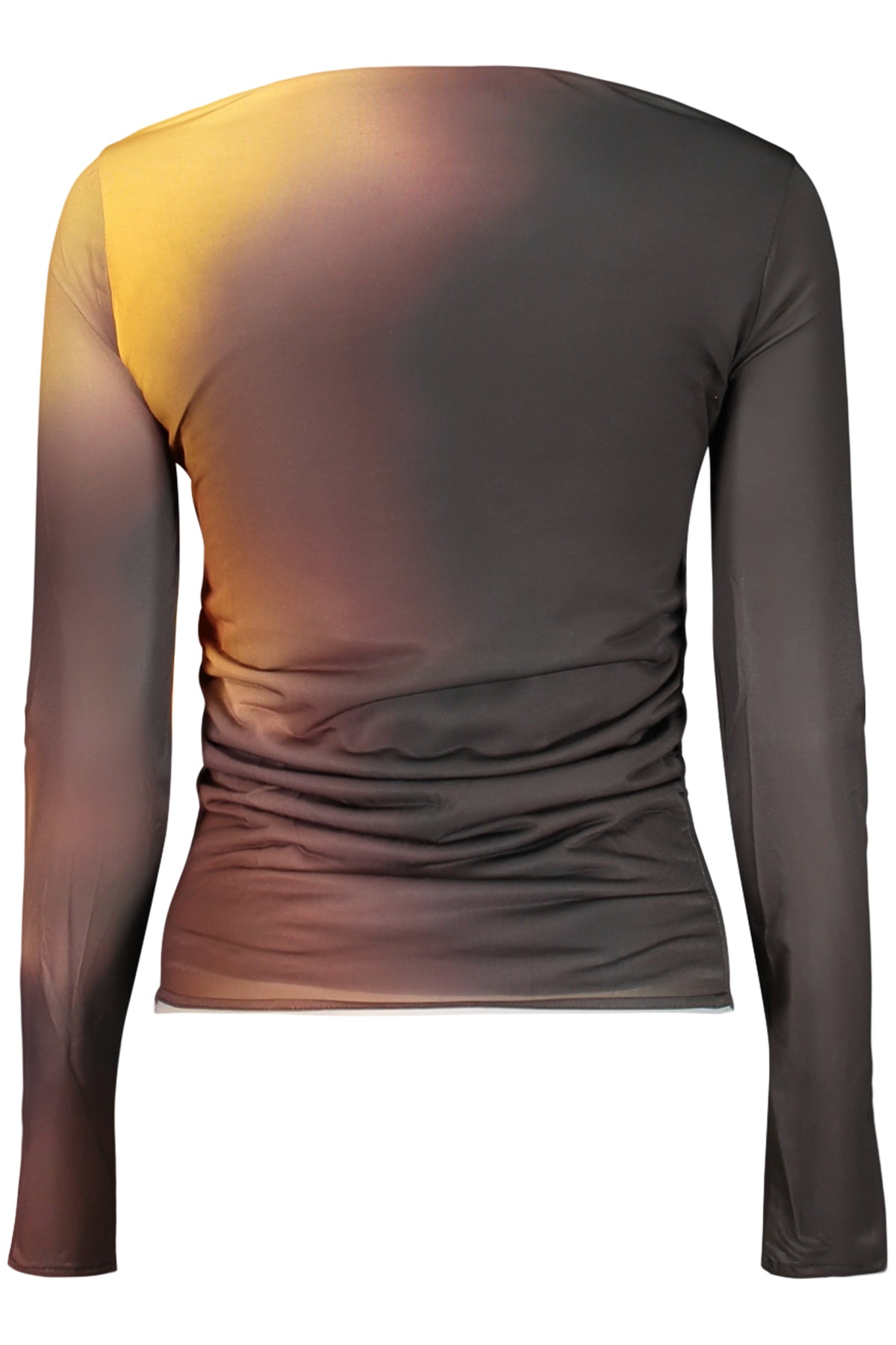 DESIGUAL T-SHIRT MANICHE LUNGHE DONNA NERO