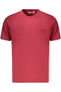 ELLESSE T-SHIRT MANICHE CORTE UOMO ROSSO