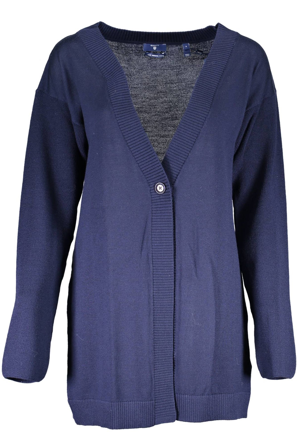 GANT CARDIGAN DONNA BLU