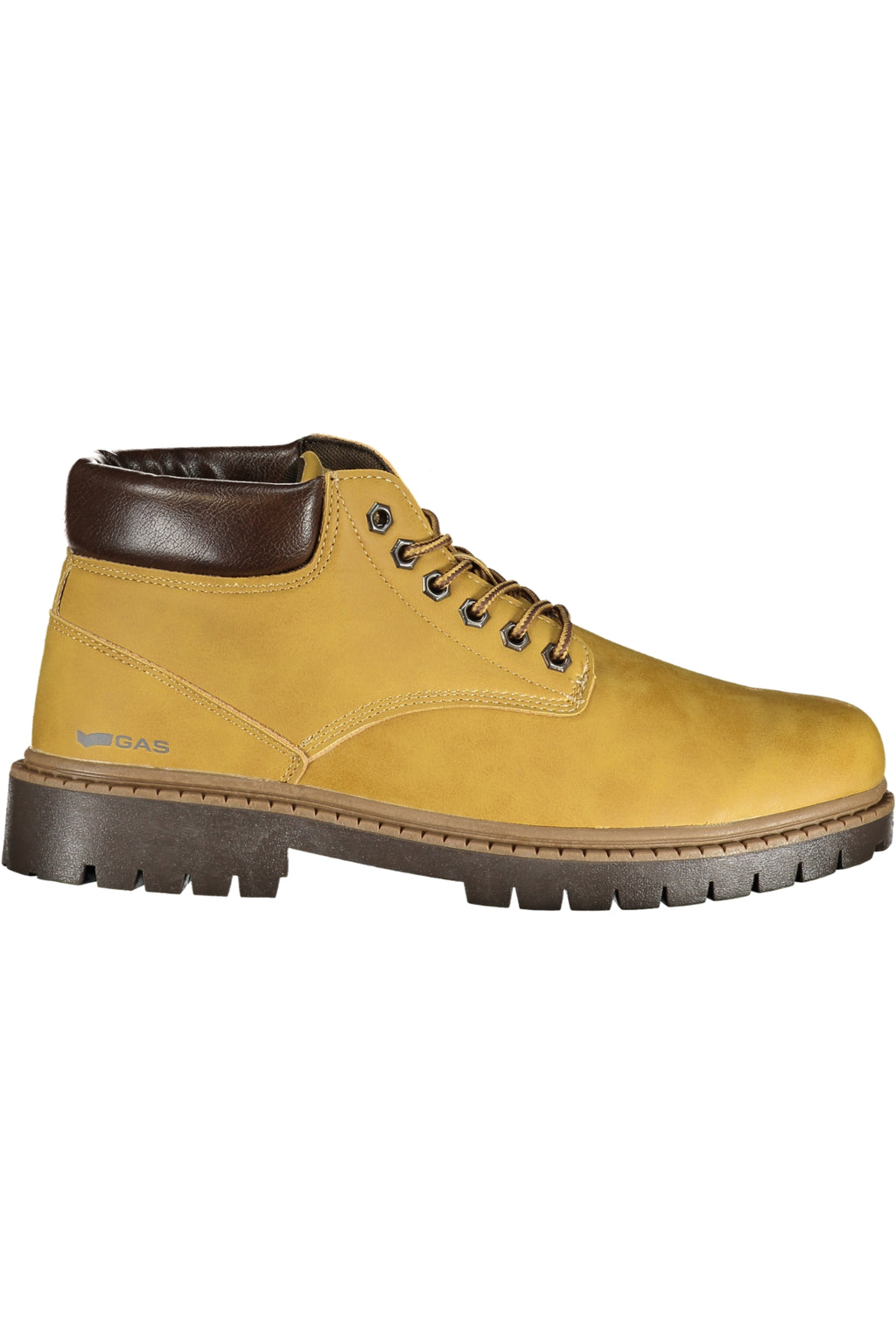 GAS CALZATURA STIVALE UOMO GIALLO