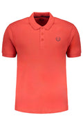 GIAN MARCO VENTURI POLO MANICHE CORTE UOMO ROSSO