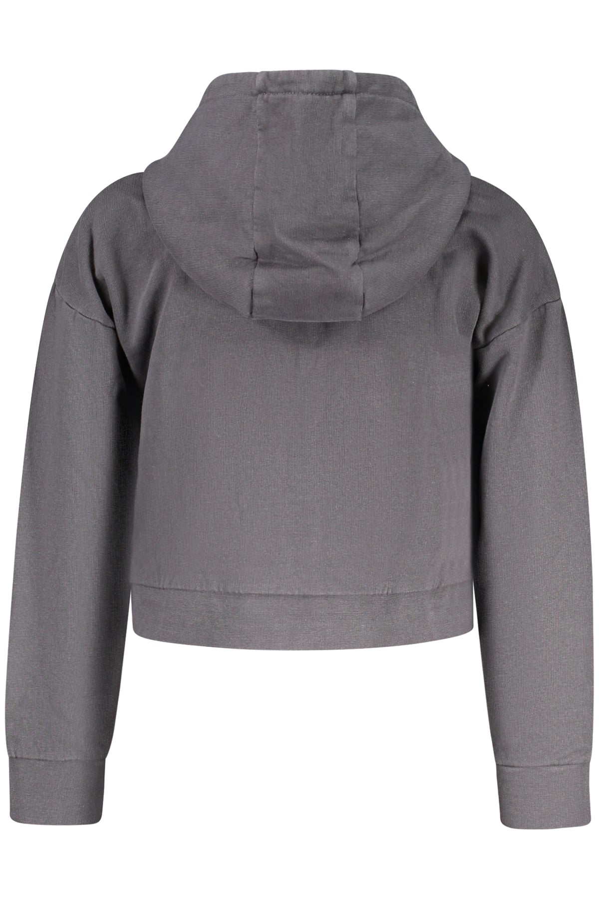GUESS JEANS FELPA CON ZIP BAMBINA NERO