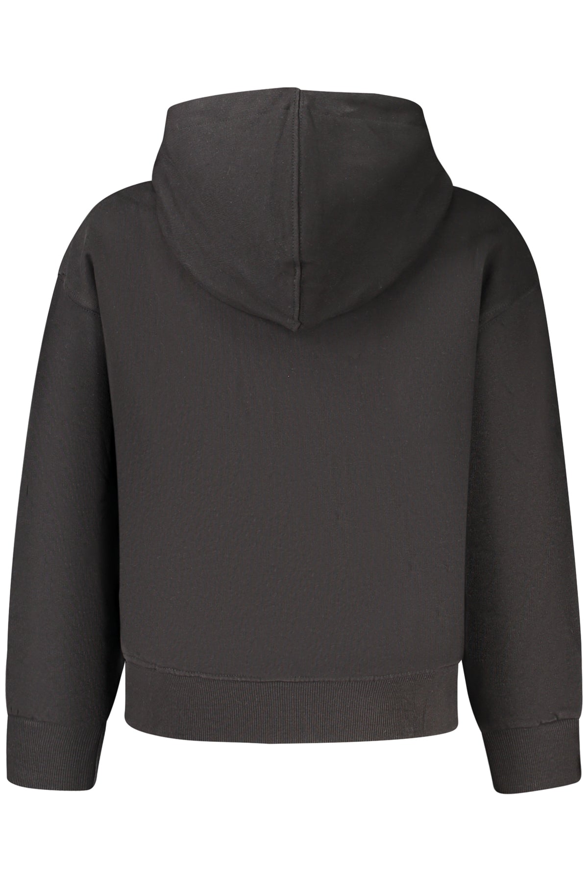 GUESS JEANS FELPA CON ZIP BAMBINO NERO