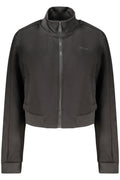 GUESS JEANS FELPA CON ZIP DONNA NERO
