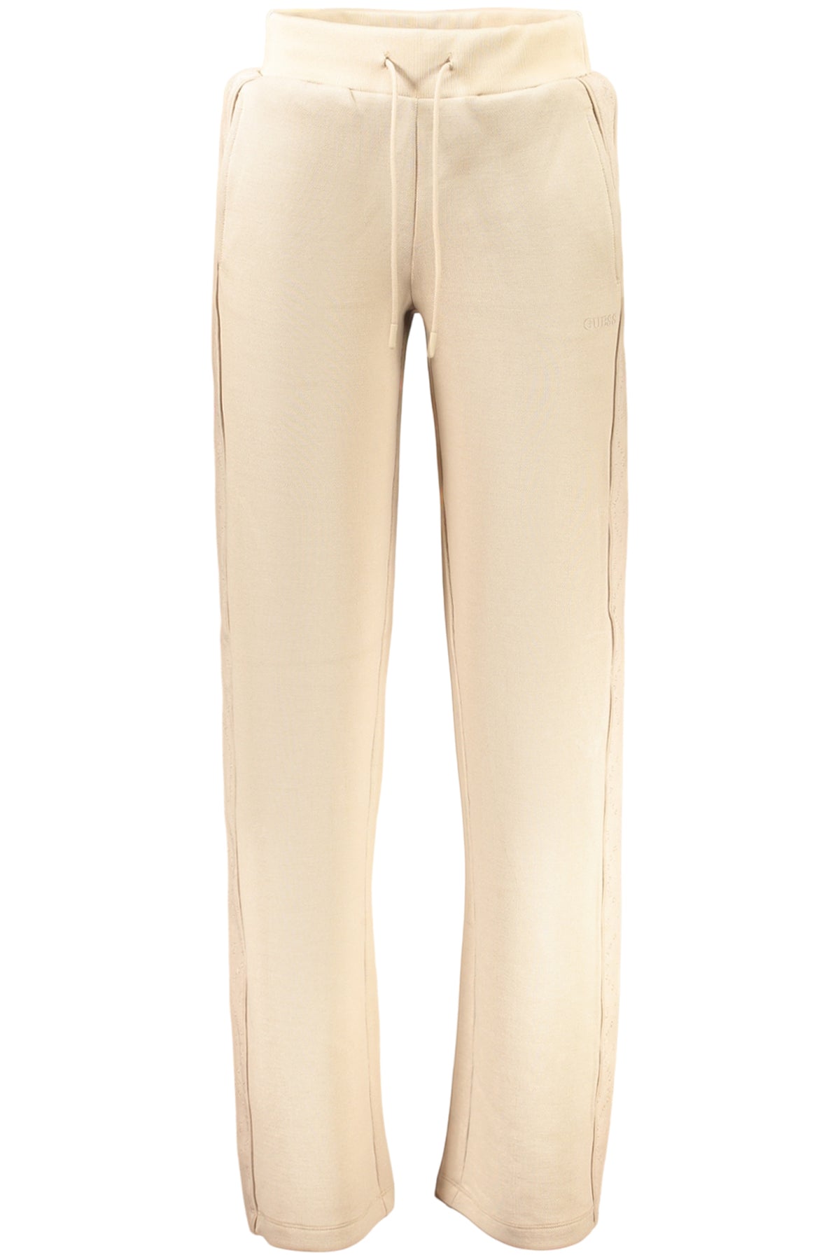 GUESS JEANS PANTALONE TUTA LUNGO DONNA BEIGE