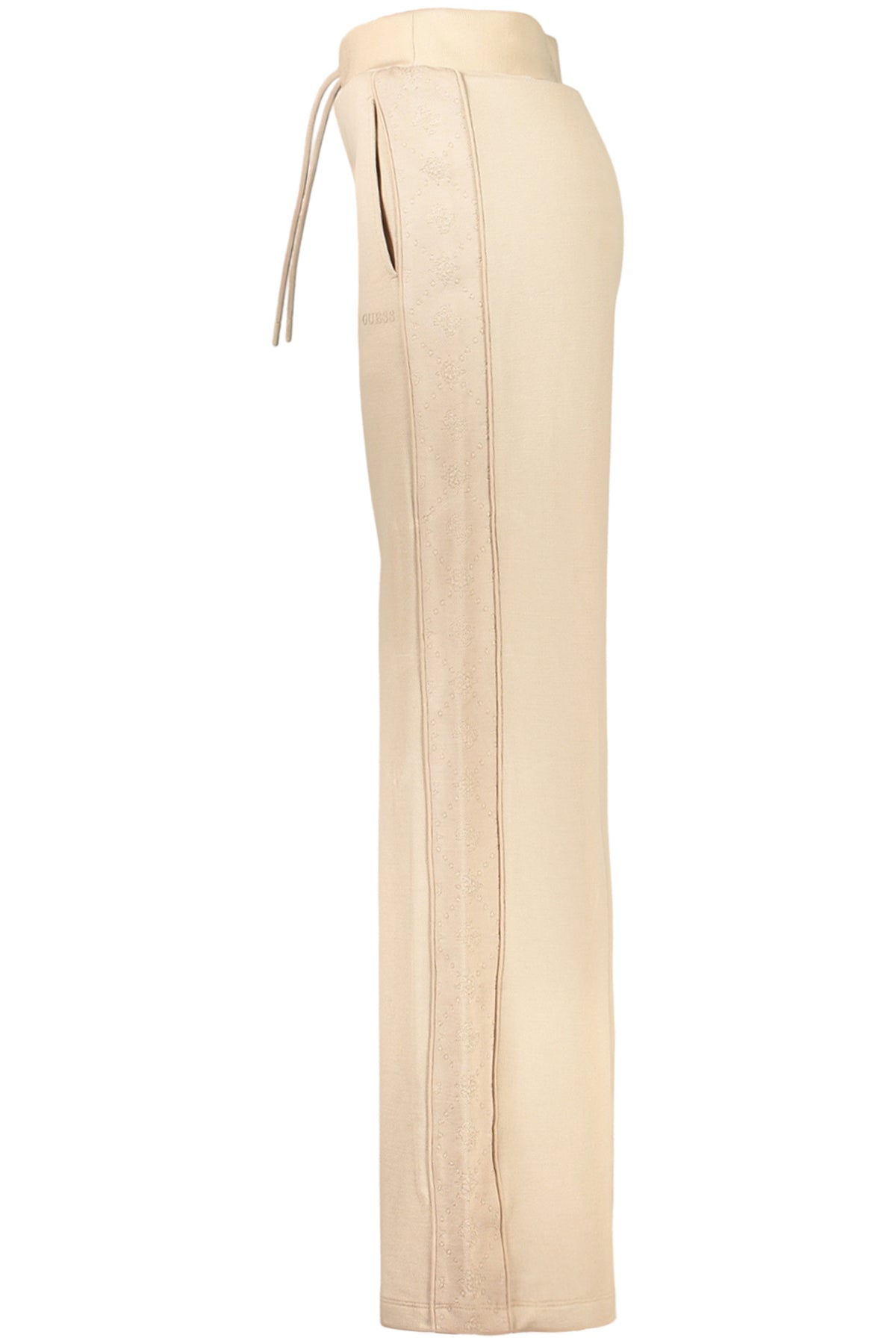 GUESS JEANS PANTALONE TUTA LUNGO DONNA BEIGE