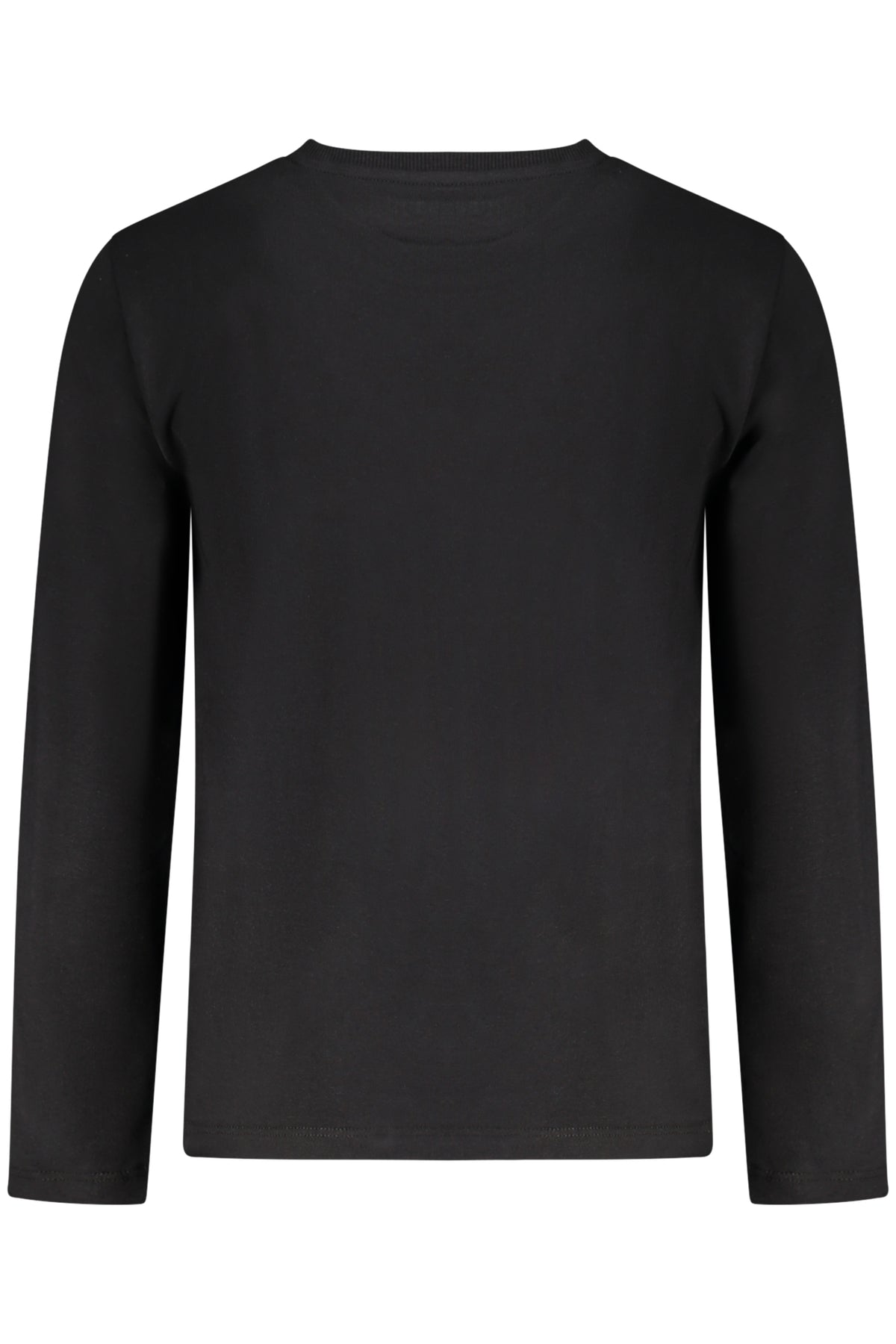 GUESS JEANS T-SHIRT MANICHE LUNGHE BAMBINO NERO