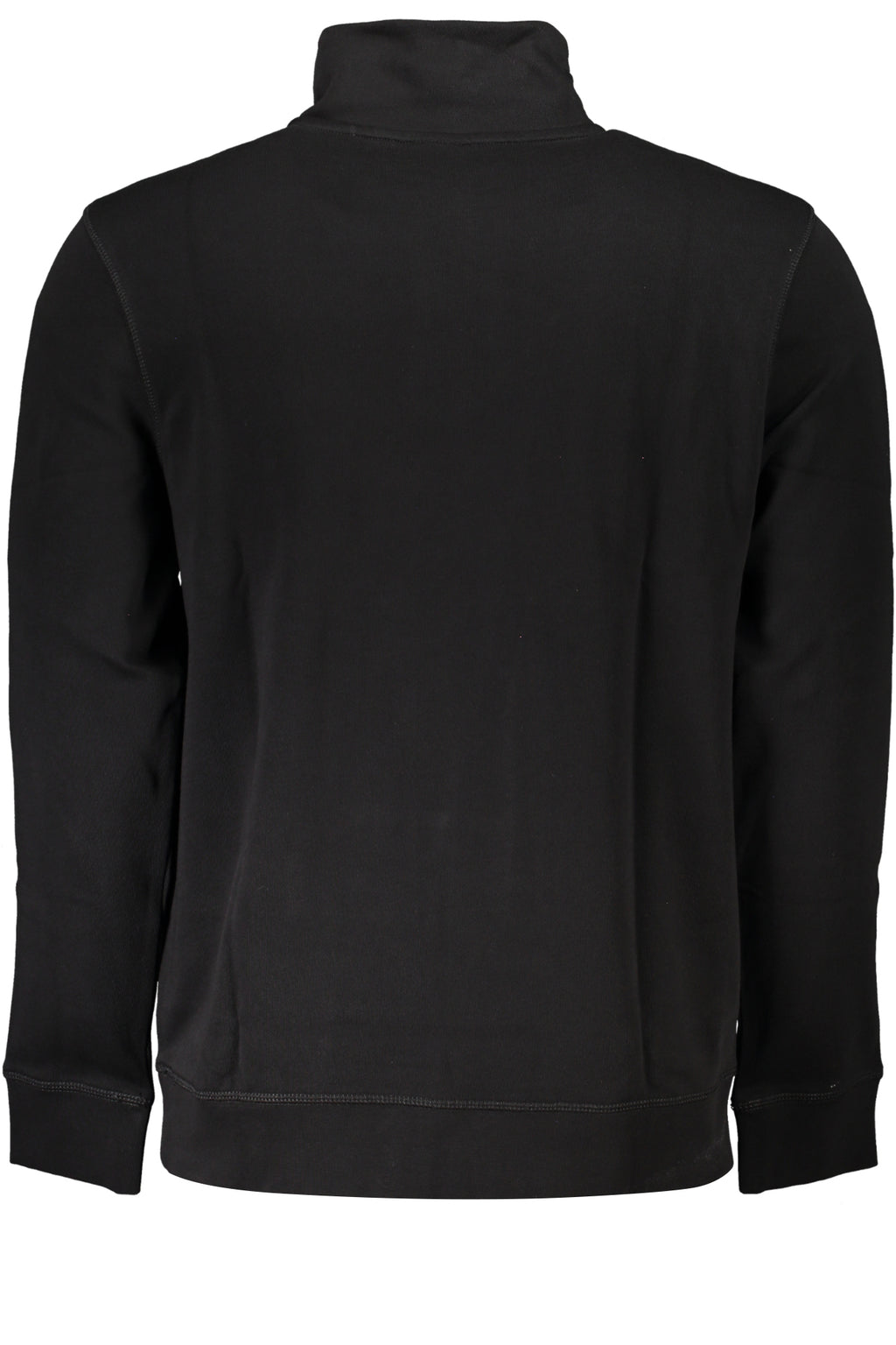HUGO BOSS FELPA CON ZIP UOMO NERO