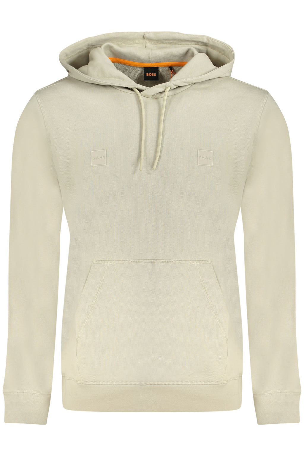 HUGO BOSS FELPA SENZA ZIP UOMO BEIGE