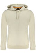 HUGO BOSS FELPA SENZA ZIP UOMO BEIGE