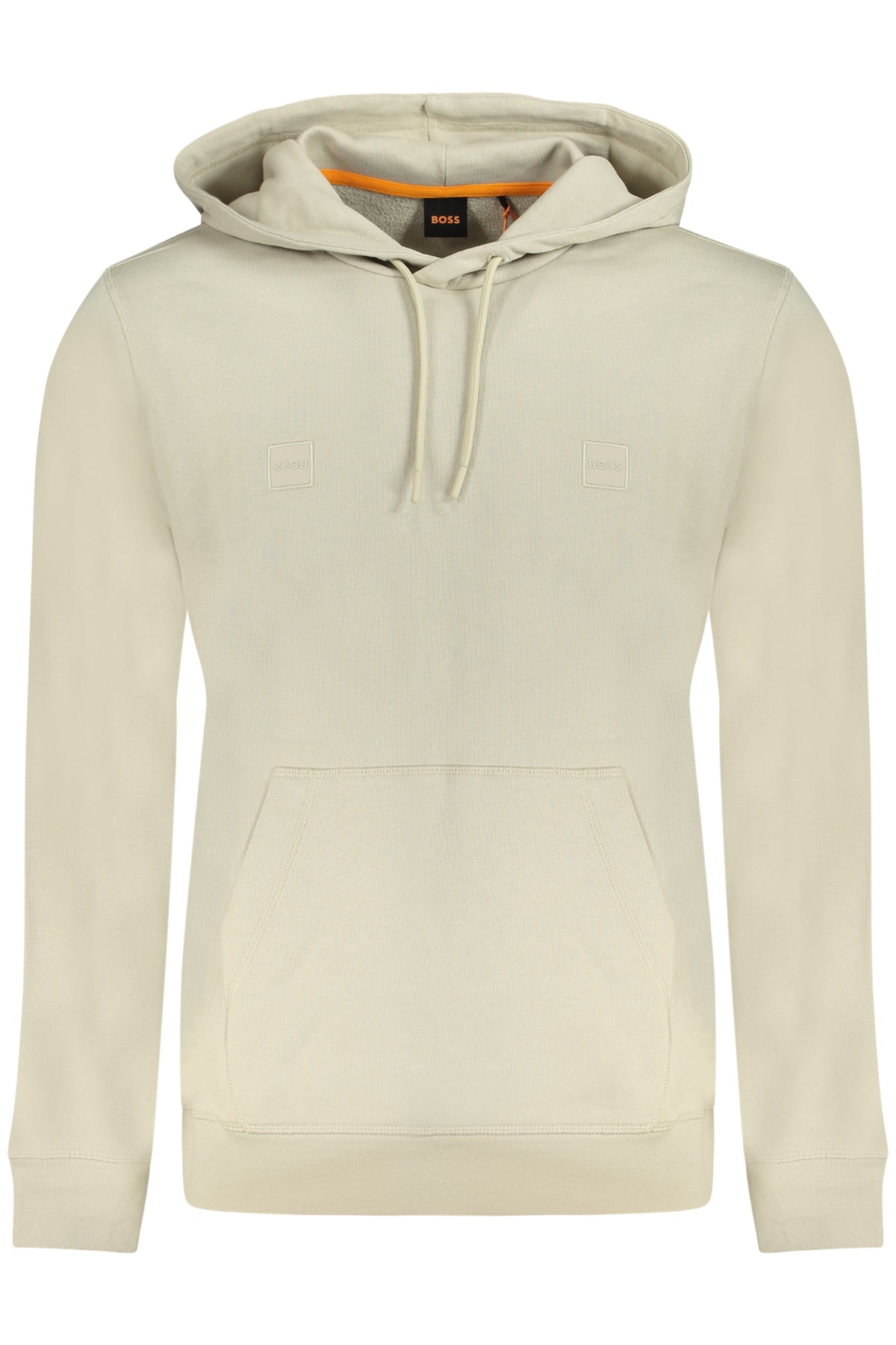 HUGO BOSS FELPA SENZA ZIP UOMO BEIGE