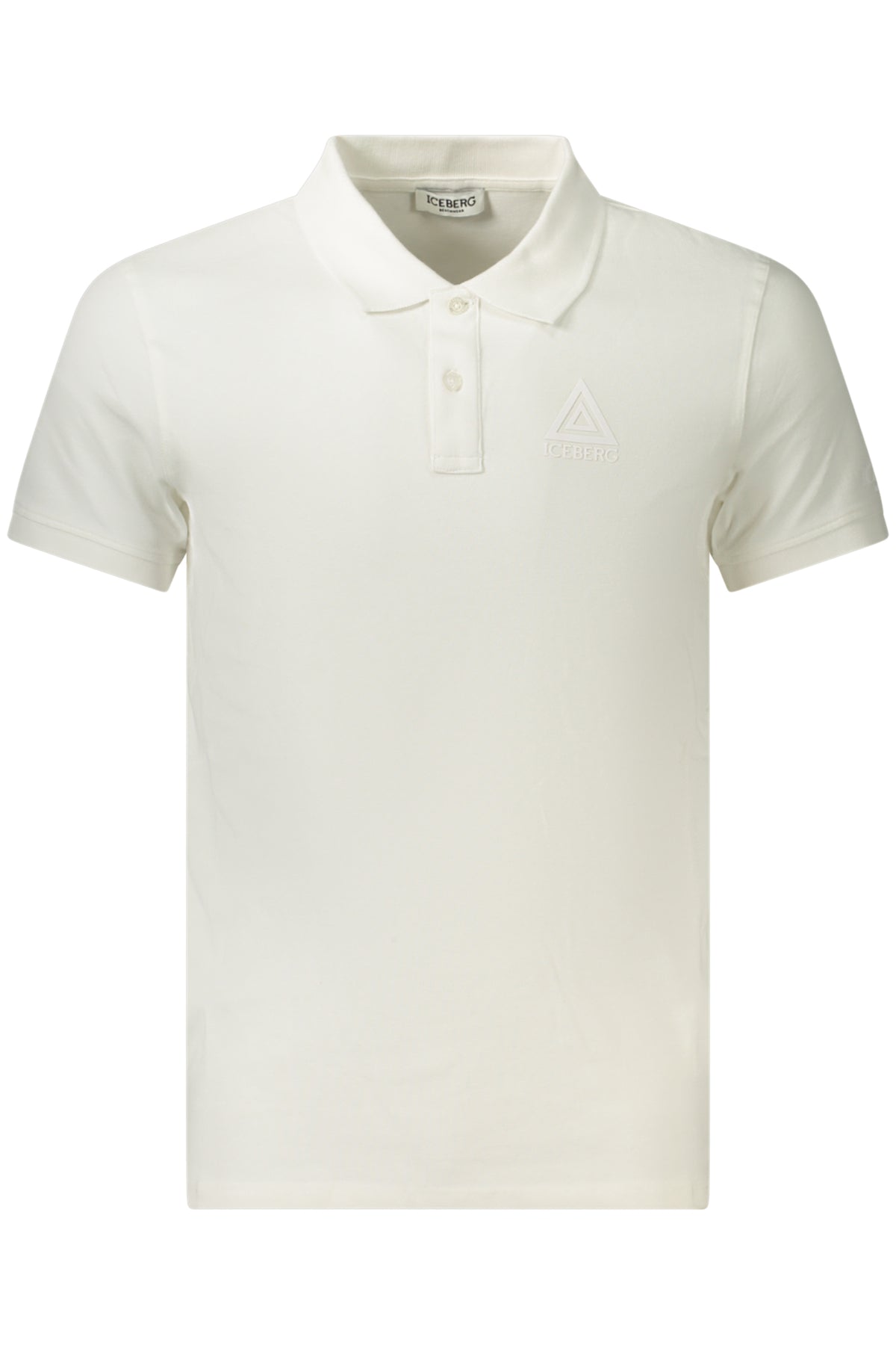 ICEBERG POLO MANICHE CORTE UOMO BIANCO