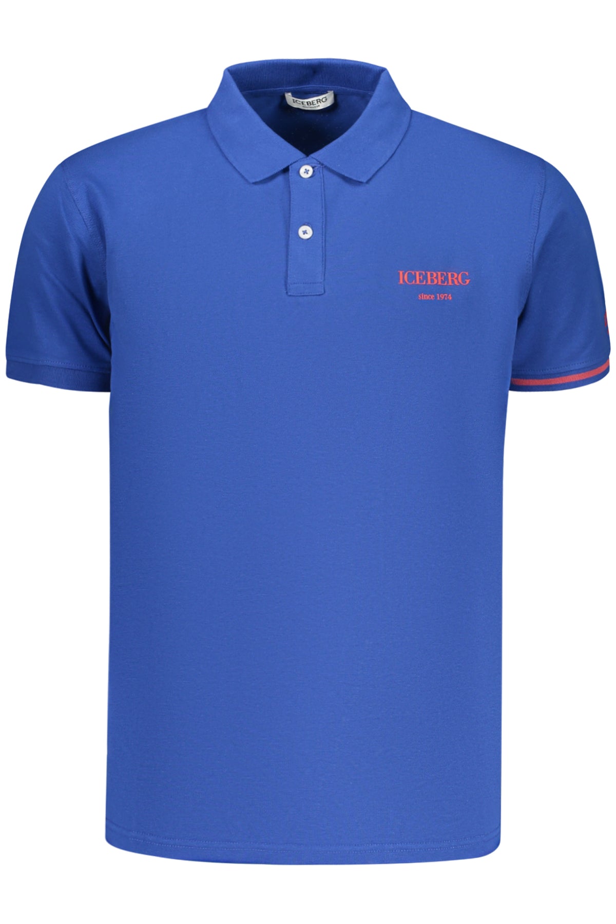 ICEBERG POLO MANICHE CORTE UOMO BLU