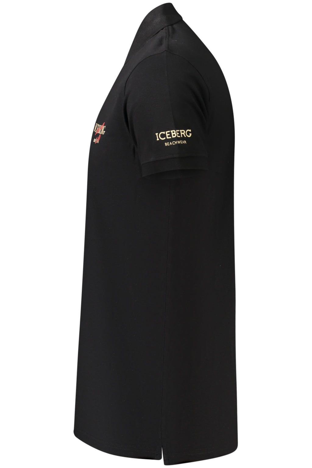 ICEBERG POLO MANICHE CORTE UOMO NERO